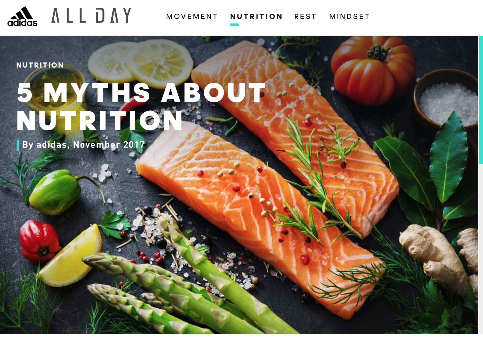 AllDay nutrition screen